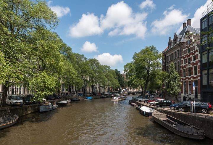Herengracht canal in Amsterdam