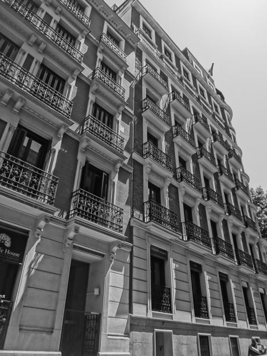Classic apartment building in Madrid