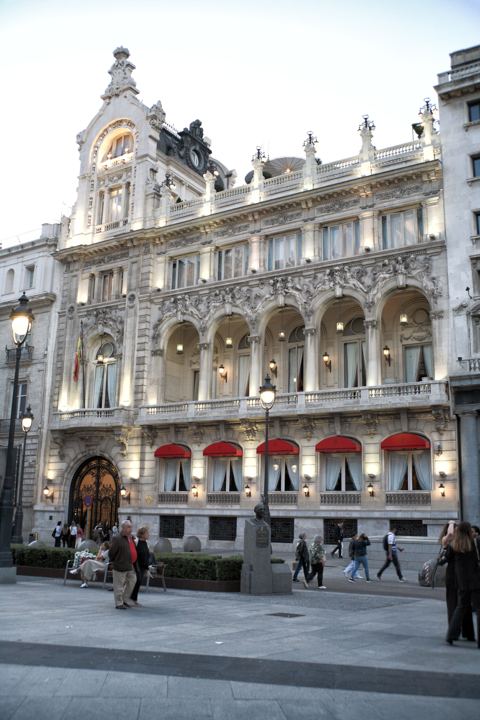 Historic facade in central Madrid